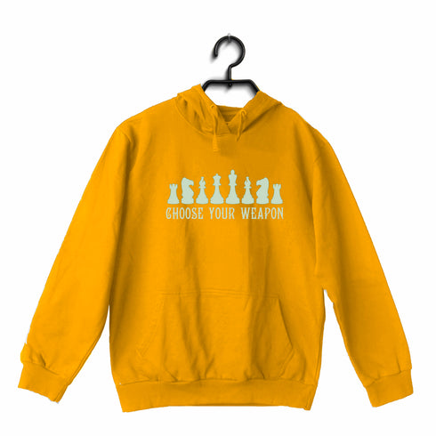 Quirkipedia Choose Your Weapon Chess Hooded SweatShirts